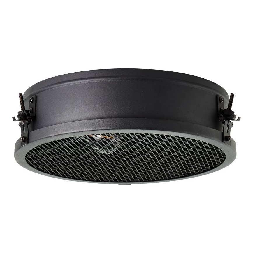 Brilliant - laelamp ZOIS 2xE27/28W/230V Ø 34 cm must