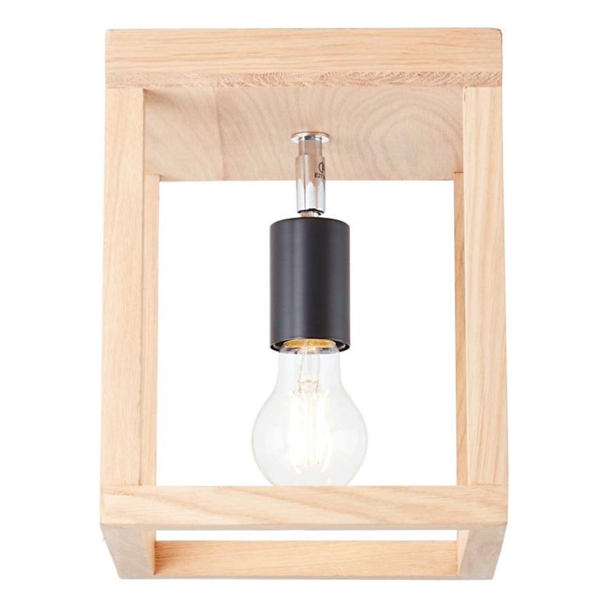 Brilliant - Laevalgusti NEREA 1xE27/15W/230V tamm