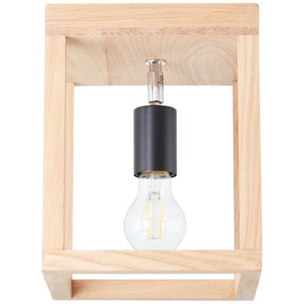 Brilliant - Laevalgusti NEREA 1xE27/15W/230V tamm