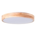 Brilliant - laevalgusti SLIMLINE LED/24W/230V, läbimõõt 34,5 cm, kummipuu