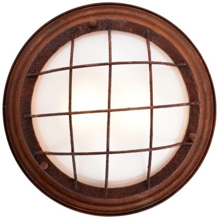 Brilliant - laevalgusti TYPHOON 2xE27/30W/230V punakaspruun