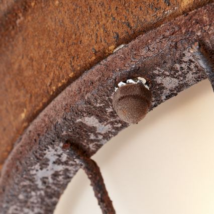 Brilliant - laevalgusti TYPHOON 2xE27/30W/230V punakaspruun