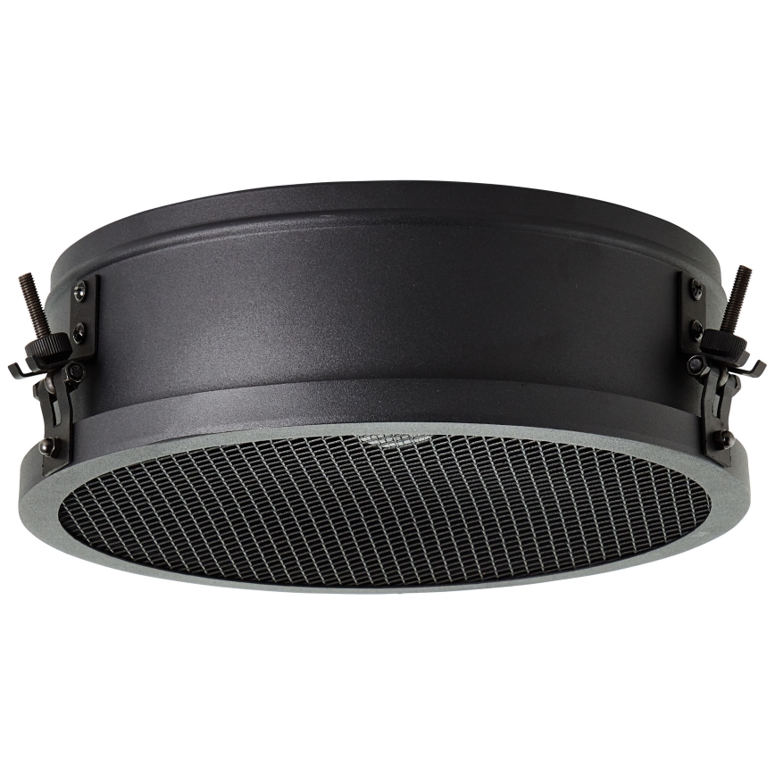 Brilliant - Laevalgusti ZOIS 1xE27/60W/230V läbimõõt 30 cm must