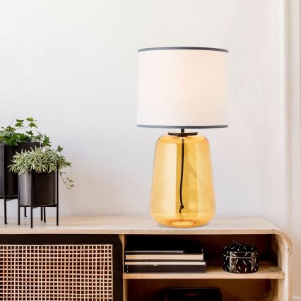 Brilliant - Laualamp HYDRA 1xE27/60W/230V kollane