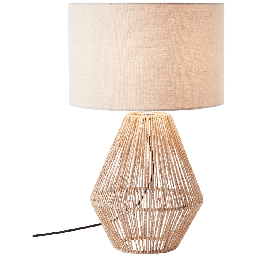 Brilliant - Laualamp LARAINE 1xE27/42W/230V beež