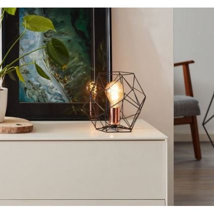 Brilliant - Laualamp SYNERGY 1xE27/60W/230V must/vask