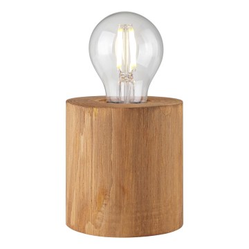 Brilliant - Laualamp WOODRA 1xE27/20W/230V männipuit