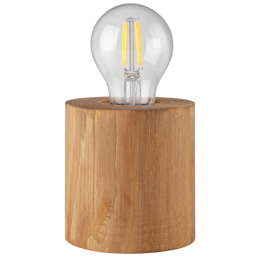 Brilliant - Laualamp WOODRA 1xE27/20W/230V männipuit