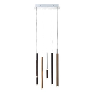 Brilliant - LED-dimmitav kaablil riputatud lühter CEMBALO LED/32W/230V mattkroom/must/pruun