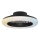 Brilliant - LED hämaratav laevalgusti ventilaatoriga MONTERO LED/20W/230V 2700-6500K, läbimõõt 42 cm, must + kaugjuhtimispult