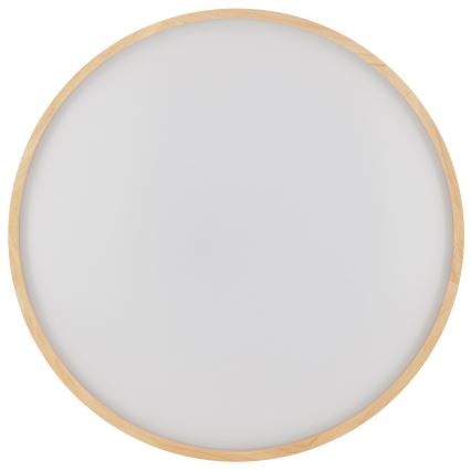 Brilliant - LED hämardatav laelamp ALSON LED/17W/230V 3000-6500K läbimõõt 49,5 cm kautšukipuu + kaugjuhtimispult