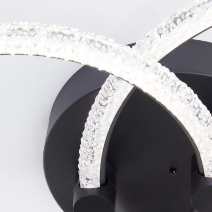 Brilliant - Hämardatav LED-laelamp AYDIN LED/34W/230V 3000-6500K must + kaugjuhtimispult