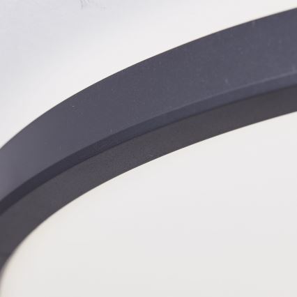 Brilliant - LED Hämardatav vannitoa laevalgusti BRENNAN LED/35W/230V läbimõõt 54 cm IP44 must