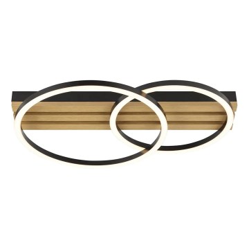 Brilliant - LED hämardatav laelamp CALMA LED/21W/230V must