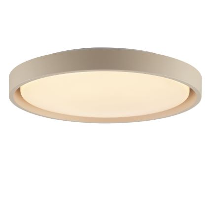 Brilliant - Hämardatav LED-laelamp SANOZ LED/24W/230V 3000-6500K läbimõõt 41 cm beež + kaugjuhtimispult