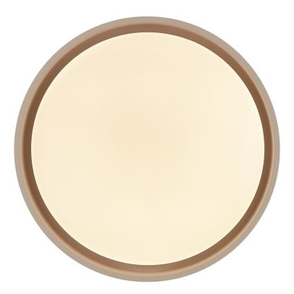 Brilliant - Hämardatav LED-laelamp SANOZ LED/24W/230V 3000-6500K läbimõõt 41 cm beež + kaugjuhtimispult