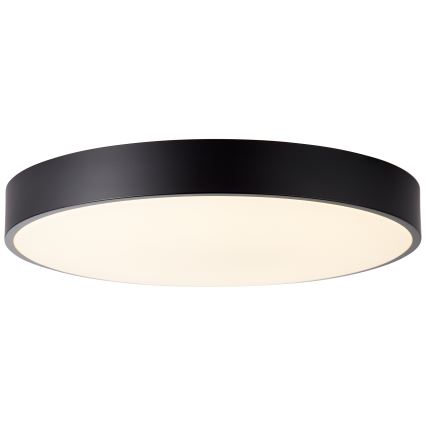 Brilliant - LED Hämardatav laevalgusti SLIMLINE LED/60W/230V 3000-6500K läbimõõt 49 cm must + kaugjuhtimispult