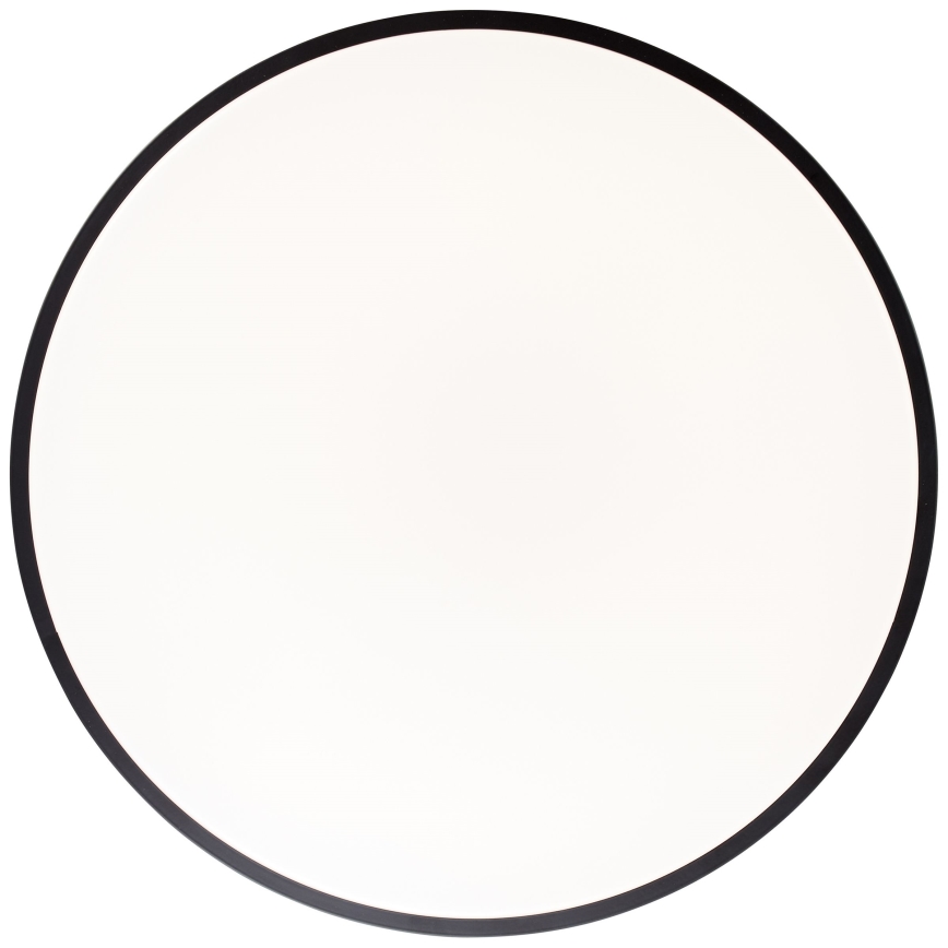 Brilliant - LED Hämardatav laevalgusti SLIMLINE LED/60W/230V 3000-6500K läbimõõt 49 cm must + kaugjuhtimispult
