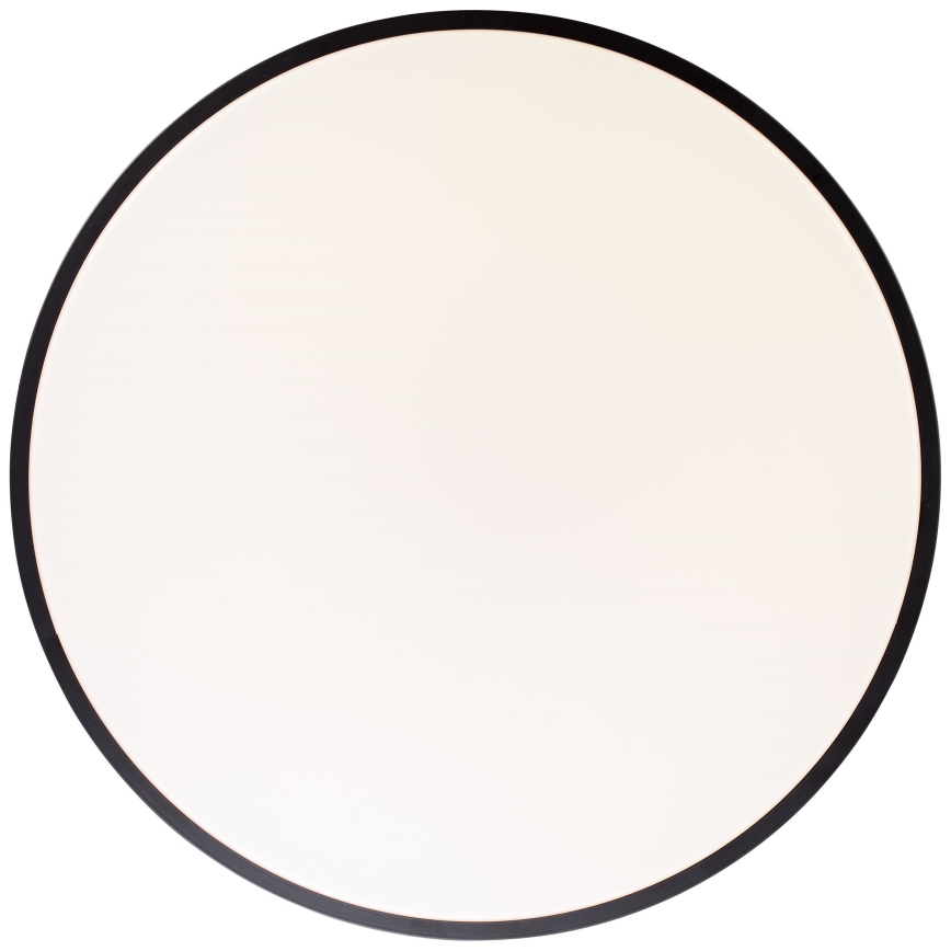Brilliant - LED Hämardatav laevalgusti SLIMLINE LED/60W/230V 3000-6500K läbimõõt 49 cm must + kaugjuhtimispult