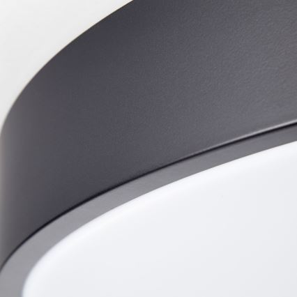Brilliant - LED Hämardatav laevalgusti SLIMLINE LED/60W/230V 3000-6500K läbimõõt 49 cm must + kaugjuhtimispult