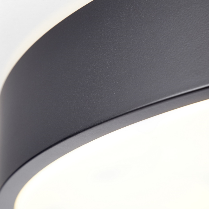 Brilliant - LED Hämardatav laevalgusti SLIMLINE LED/60W/230V 3000-6500K läbimõõt 49 cm must + kaugjuhtimispult