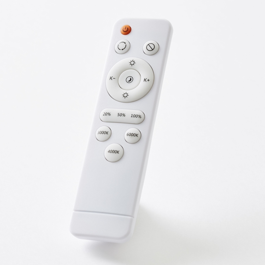 Brilliant - LED Hämardatav laevalgusti SLIMLINE LED/60W/230V 3000-6500K läbimõõt 49 cm must + kaugjuhtimispult