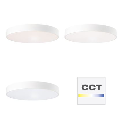 Brilliant - LED hämardatav laevalgusti SLIMLINE LED/60W/230V 3000–6500K Ø 49 cm valge + kaugjuhtimispult