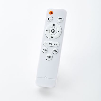 Brilliant - LED hämardatav laevalgusti SLIMLINE LED/60W/230V 3000–6500K Ø 49 cm valge + kaugjuhtimispult