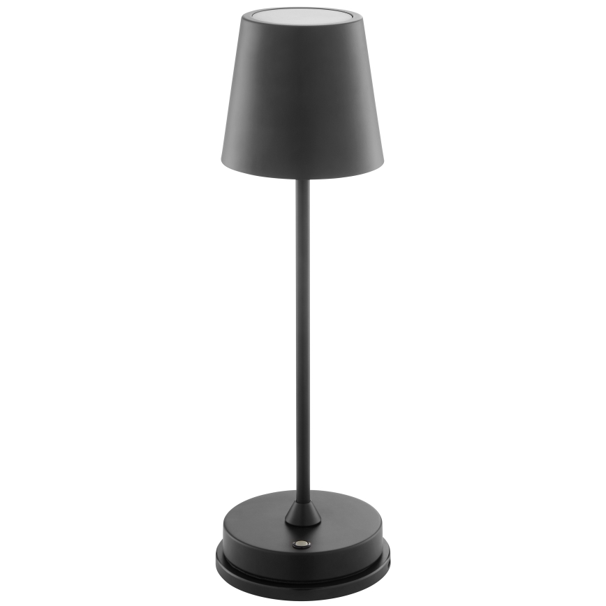 Brilliant - LED hämardatav laetav puutekontrolliga välitingimustes lauavalgusti ELORA LED/2,5W/5V 2700K 2600 mAh IP44 must