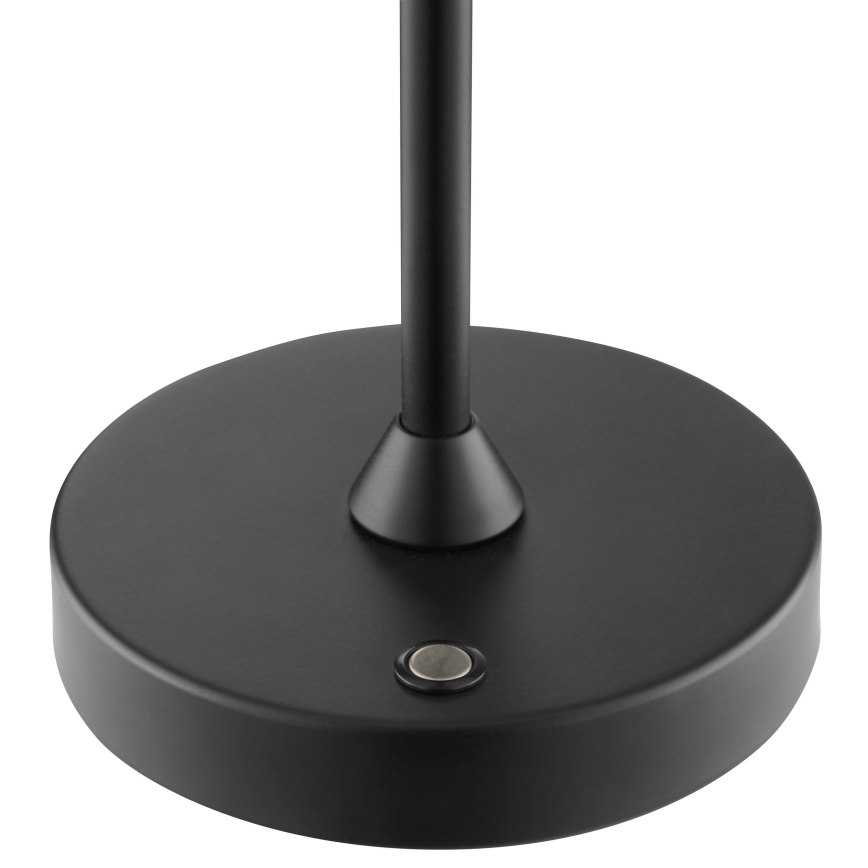 Brilliant - LED hämardatav laetav puutekontrolliga välitingimustes lauavalgusti ELORA LED/2,5W/5V 2700K 2600 mAh IP44 must