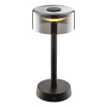 Brilliant - LED Hämardatav laetav puutetundlik õue lauavalgusti RAZOR LED/2,5W/5V 2700K 2600 mAh IP44 must