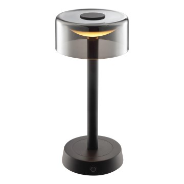 Brilliant - LED Hämardatav laetav puutetundlik õue lauavalgusti RAZOR LED/2,5W/5V 2700K 2600 mAh IP44 must