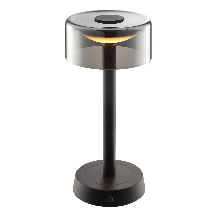 Brilliant - LED Hämardatav laetav puutetundlik õue lauavalgusti RAZOR LED/2,5W/5V 2700K 2600 mAh IP44 must