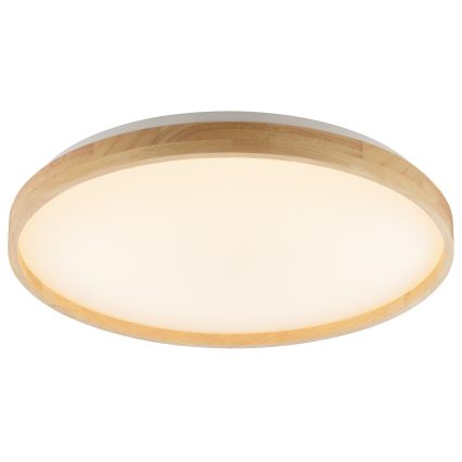 Brilliant - Hämardatav LED-laelamp ALSON LED/21W/230V 3000-6500K läbimõõt 49,5 cm kummipuit + kaugjuhtimispult