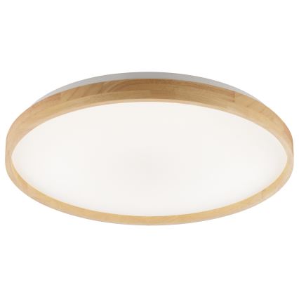 Brilliant - Hämardatav LED-laelamp ALSON LED/21W/230V 3000-6500K läbimõõt 49,5 cm kummipuit + kaugjuhtimispult