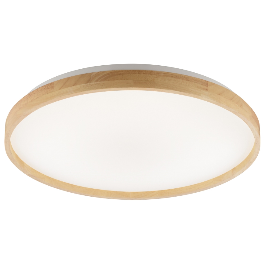 Brilliant - Hämardatav LED-laelamp ALSON LED/21W/230V 3000-6500K läbimõõt 49,5 cm kummipuit + kaugjuhtimispult