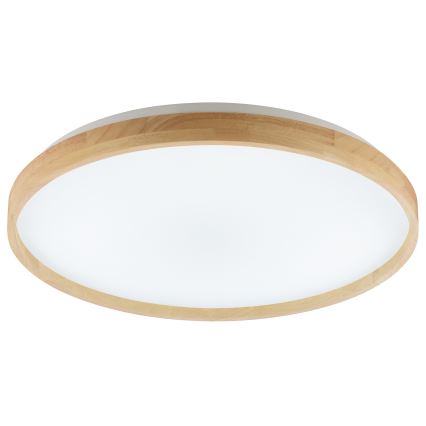 Brilliant - Hämardatav LED-laelamp ALSON LED/21W/230V 3000-6500K läbimõõt 49,5 cm kummipuit + kaugjuhtimispult