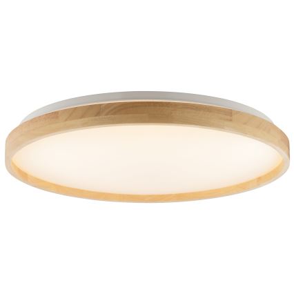Brilliant - Hämardatav LED-laelamp ALSON LED/21W/230V 3000-6500K läbimõõt 49,5 cm kummipuit + kaugjuhtimispult