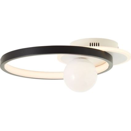 Brilliant - LED Hämardatav laevalgusti ATLANTA LED/24W/230V must/valge