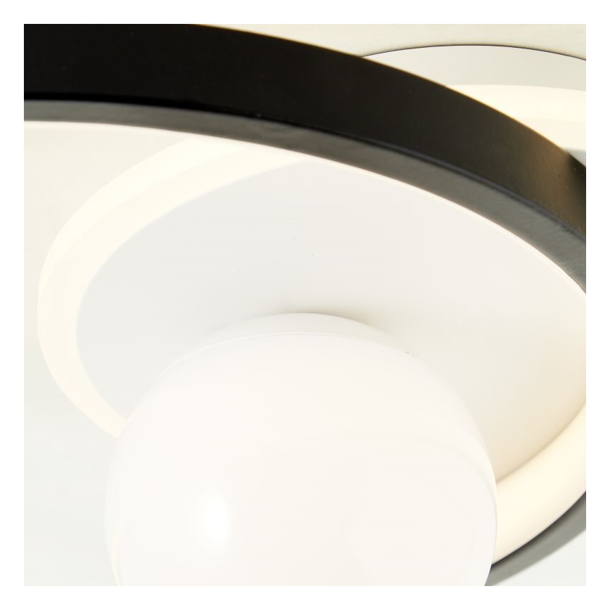 Brilliant - LED Hämardatav laevalgusti ATLANTA LED/24W/230V must/valge