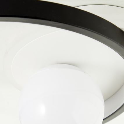 Brilliant - LED Hämardatav laevalgusti ATLANTA LED/24W/230V must/valge
