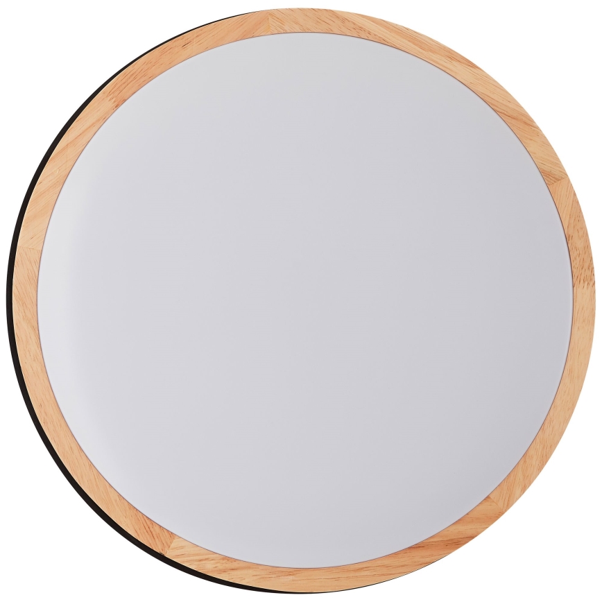 Brilliant - LED Hämardatav laevalgusti BAARLO LED/24W/230V d. 35 cm must/kummi-viigipuu
