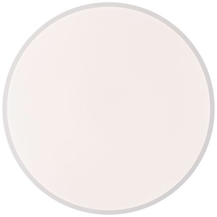 Brilliant - LED Hämardatav laevalgusti BAARLO LED/36W/230V 3000-6500K d. 50 cm valge/kummi-viigipuu + kaugjuhtimispult - FSC sertifitseeritud
