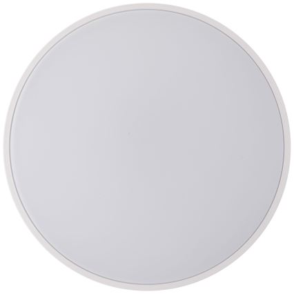 Brilliant - LED Hämardatav laevalgusti BAARLO LED/36W/230V 3000-6500K d. 50 cm valge/kummi-viigipuu + kaugjuhtimispult - FSC sertifitseeritud