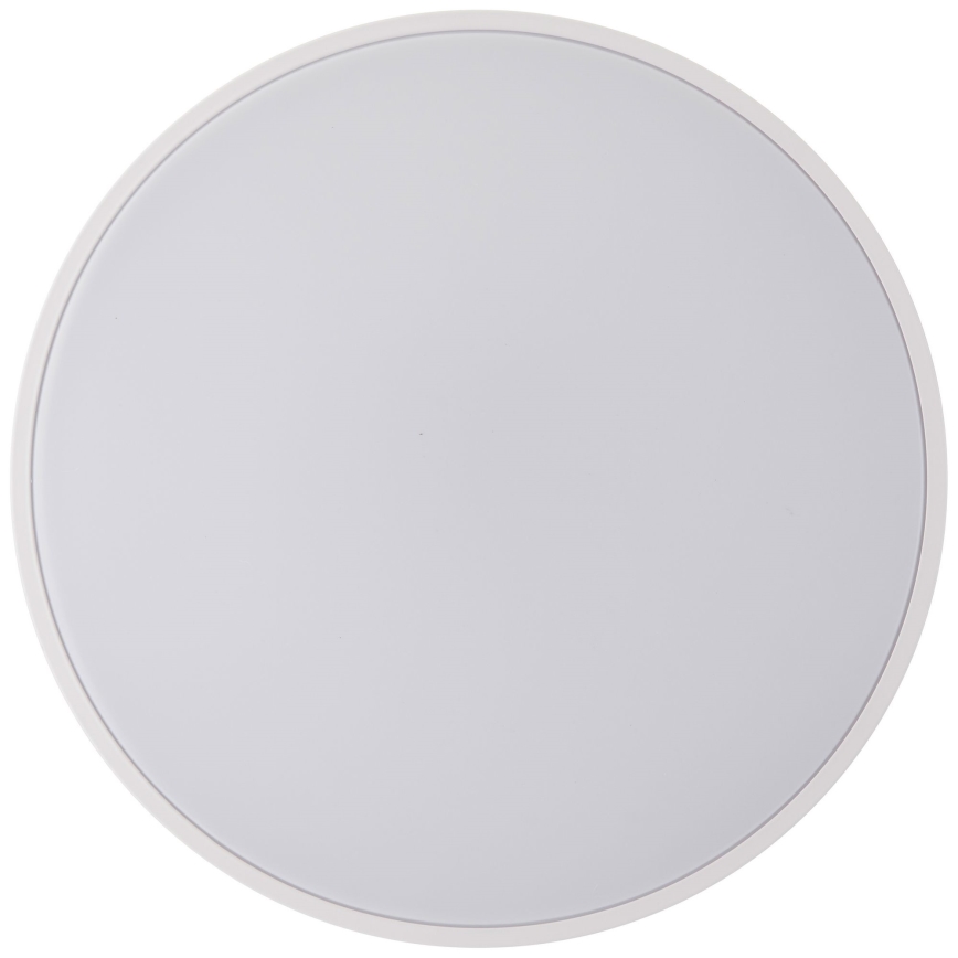 Brilliant - LED Hämardatav laevalgusti BAARLO LED/36W/230V 3000-6500K d. 50 cm valge/kummi-viigipuu + kaugjuhtimispult - FSC sertifitseeritud