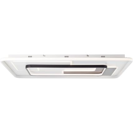 Brilliant - LED Hämardatav laevalgusti BARDEN LED/57W/230V 3000-6800K 60x90 cm valge + kaugjuhtimispult