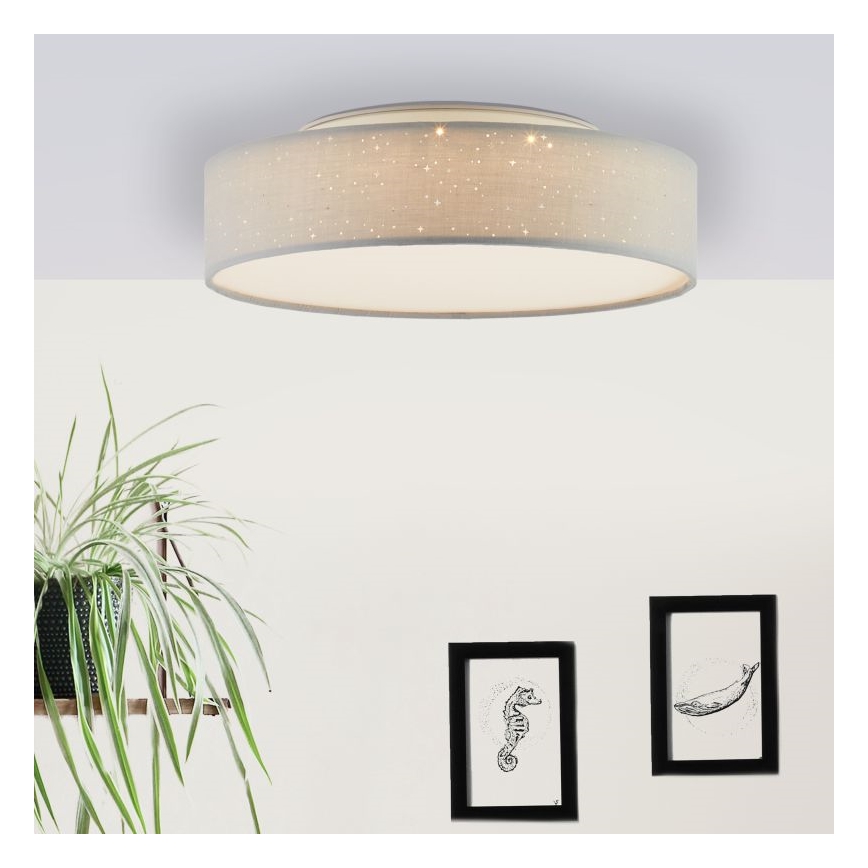 Brilliant - LED Hämardatav laevalgusti BASKA LED/12W/230V d. 38 cm 3000K