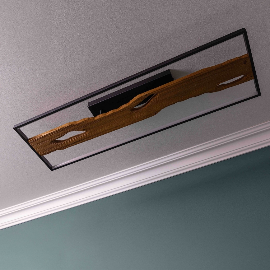 Brilliant - LED Hämardatav laevalgusti CHAUMONT LED/48W/230V kummi-viigipuu - FSC sertifitseeritud