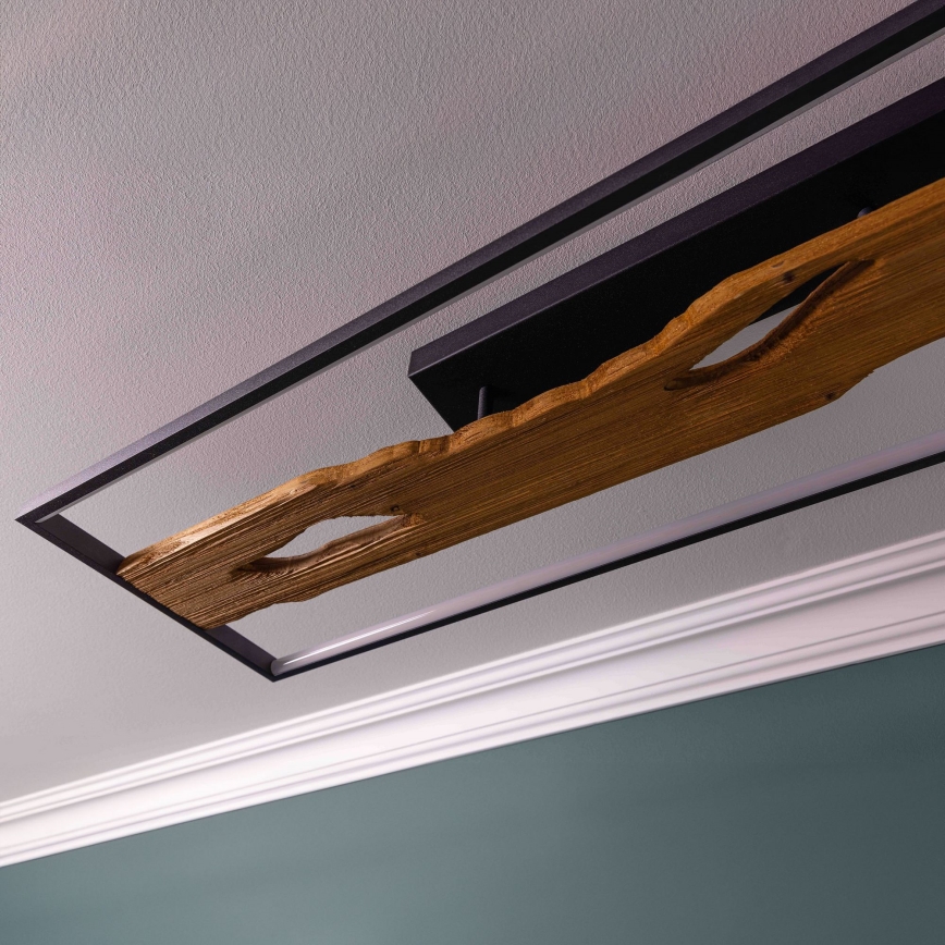 Brilliant - LED Hämardatav laevalgusti CHAUMONT LED/48W/230V kummi-viigipuu - FSC sertifitseeritud