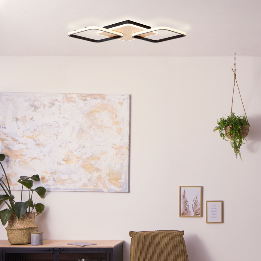 Brilliant - LED Hämardatav laevalgusti DENNET LED/40W/230V 3000K 62x62 cm